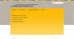 Desktop Screenshot of nikoresources.com